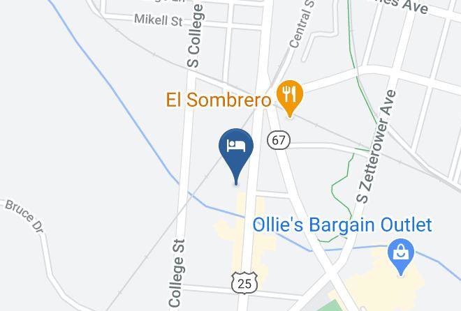 Bulloch - Holiday Inn Express Statesboro Maps