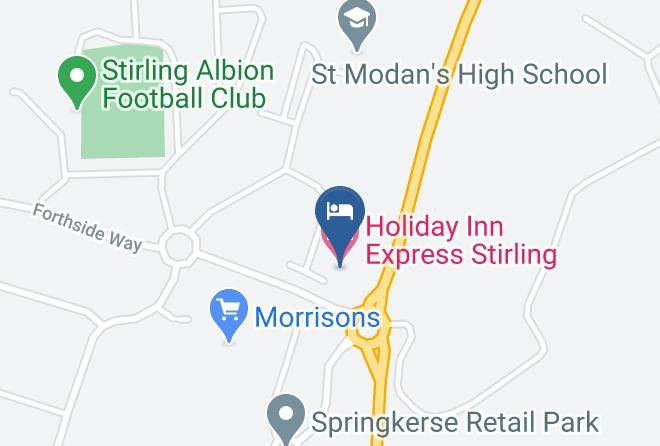 Stirling - Holiday Inn Express Stirling Maps