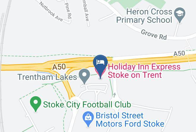 Stoke On Trent - Holiday Inn Express Stoke On Trent Maps