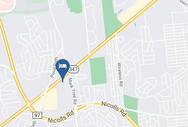 Holiday Inn Express Stony Brook Long Island Map