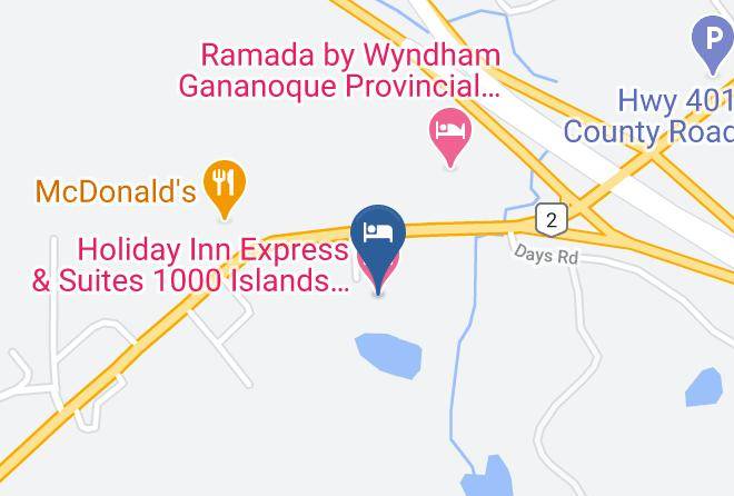 Leeds Grenville - Holiday Inn Express & Suites 1000 Islands Gananoque Maps