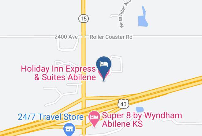 Dickinson - Holiday Inn Express & Suites Abilene Maps