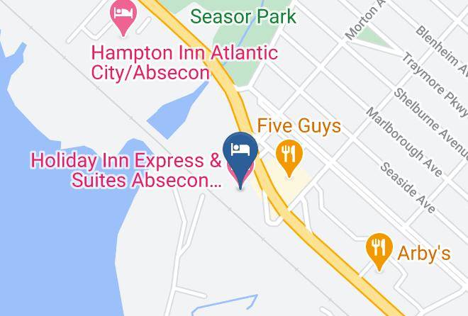 Atlantic - Holiday Inn Express & Suites Absecon Atlantic City Area Maps