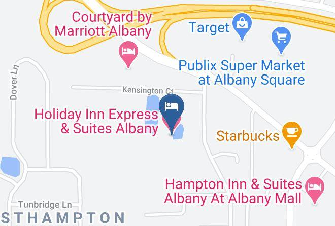 Dougherty - Holiday Inn Express & Suites Albany Maps