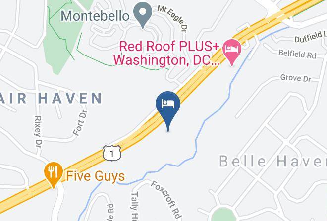 Fairfax - Holiday Inn Express & Suites Alexandria Fort Belvoir Maps