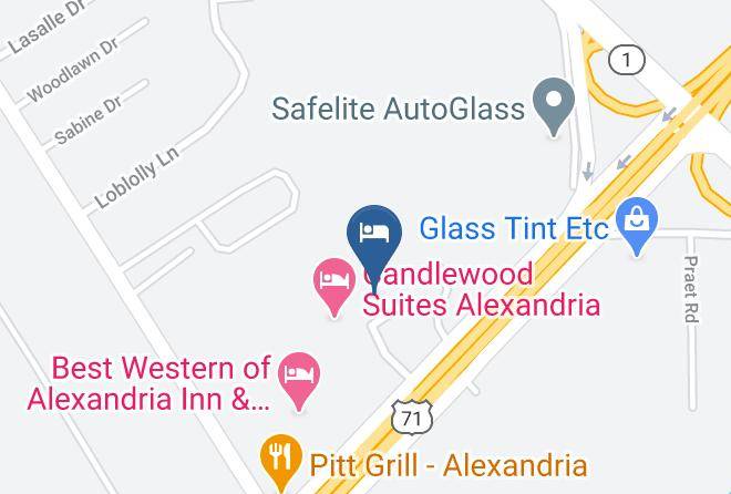 Rapides Par - Holiday Inn Express & Suites Alexandria Maps