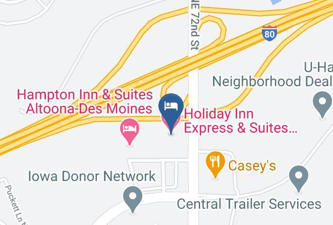 Polk - Holiday Inn Express & Suites Altoona Des Moines Maps