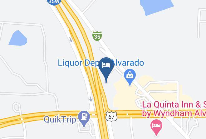Johnson - Holiday Inn Express & Suites Alvarado Maps