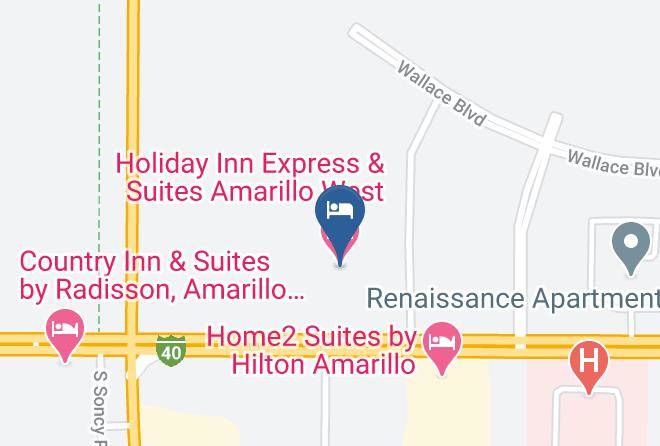 Potter - Holiday Inn Express & Suites Amarillo West Maps