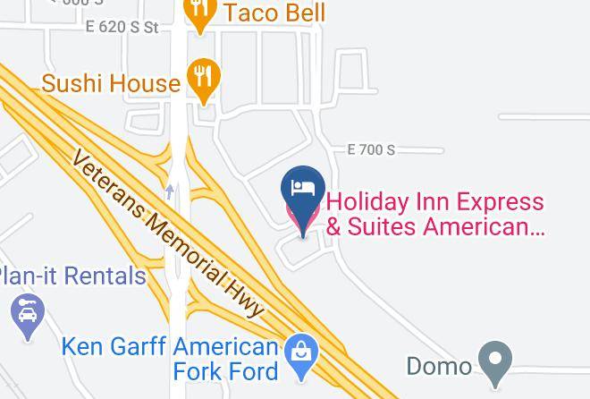 Utah - Holiday Inn Express & Suites American Fork North Provo Maps
