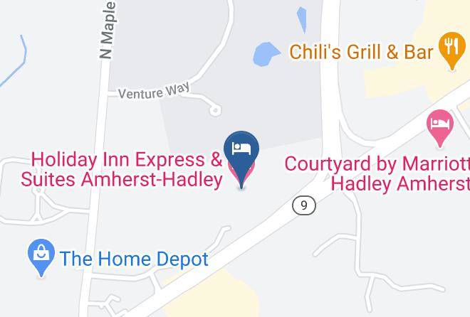 Hampshire - Holiday Inn Express & Suites Amherst Hadley Maps