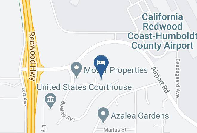 Humboldt - Holiday Inn Express & Suites Arcata Eureka Airport Area Maps