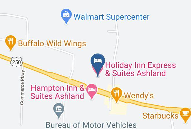 Ashland - Holiday Inn Express & Suites Ashland Maps