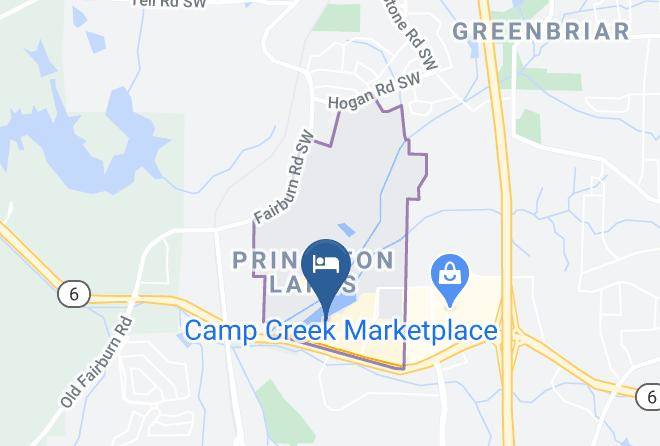 Fulton - Holiday Inn Express & Suites Atlanta Arpt West Camp Creek Maps