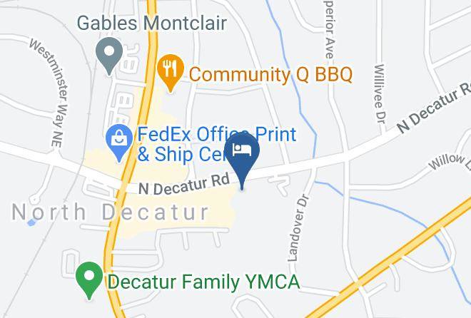 Dekalb - Holiday Inn Express & Suites Atlanta Emory University Area Maps