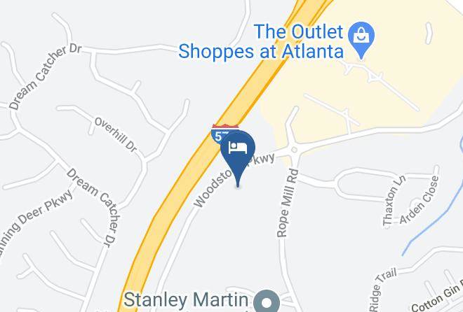 Cherokee - Holiday Inn Express & Suites Atlanta N Woodstock Maps