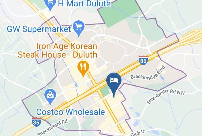 Gwinnett - Holiday Inn Express & Suites Atlanta Ne Duluth Maps