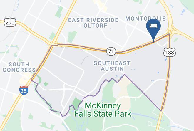 Travis - Holiday Inn Express & Suites Austin Airport Maps