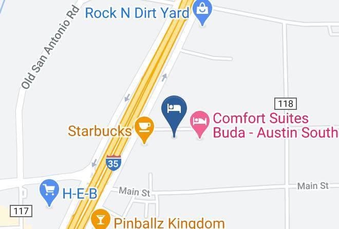 Hays - Holiday Inn Express & Suites Austin South Buda Maps