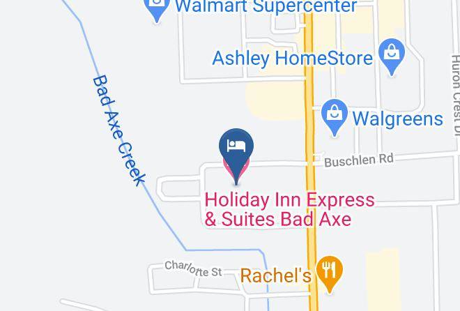 Huron County - Holiday Inn Express & Suites Bad Axe Maps