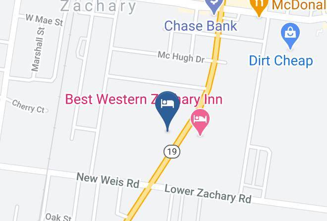 East Baton Rouge Par - Holiday Inn Express & Suites Baton Rouge North Maps