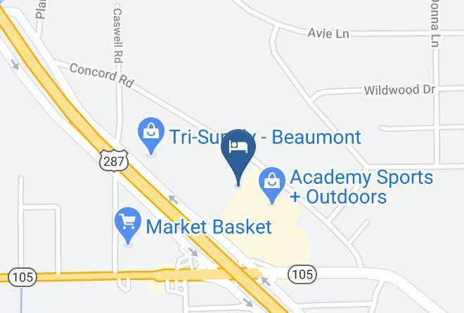 Jefferson - Holiday Inn Express & Suites Beaumont Nw Parkdale Mall Maps