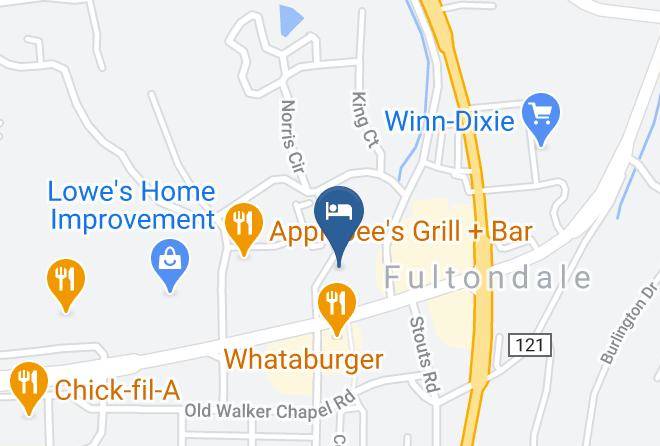 Holiday Inn Express & Suites Birmingham North Fultondale Map