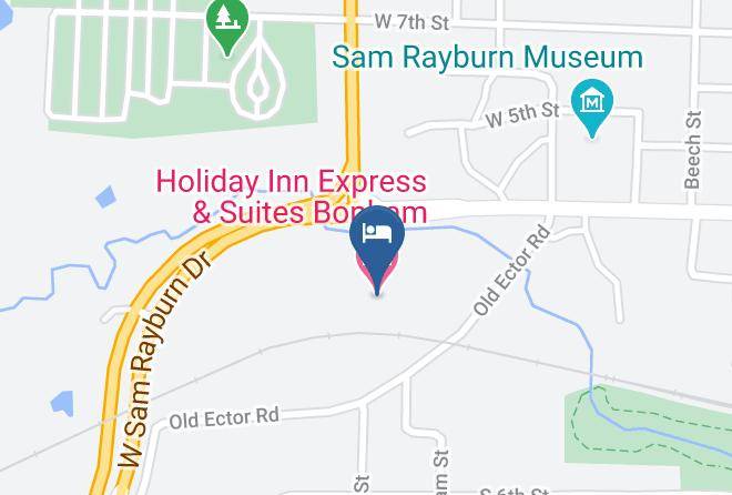Fannin - Holiday Inn Express & Suites Bonham Maps