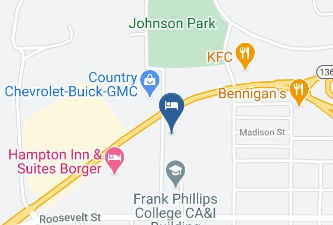 Hutchinson - Holiday Inn Express & Suites Borger Maps