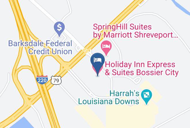 Bossier Par - Holiday Inn Express & Suites Bossier City Maps