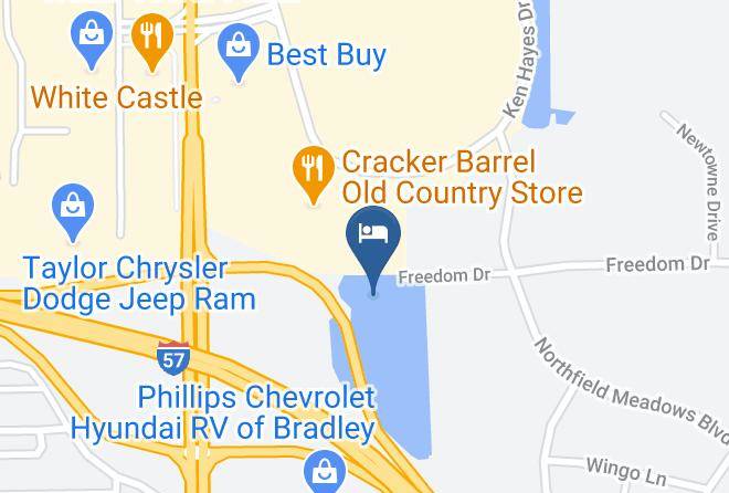 Kankakee - Holiday Inn Express & Suites Bourbonnais East Bradley Maps