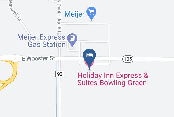 Wood - Holiday Inn Express & Suites Bowling Green Maps