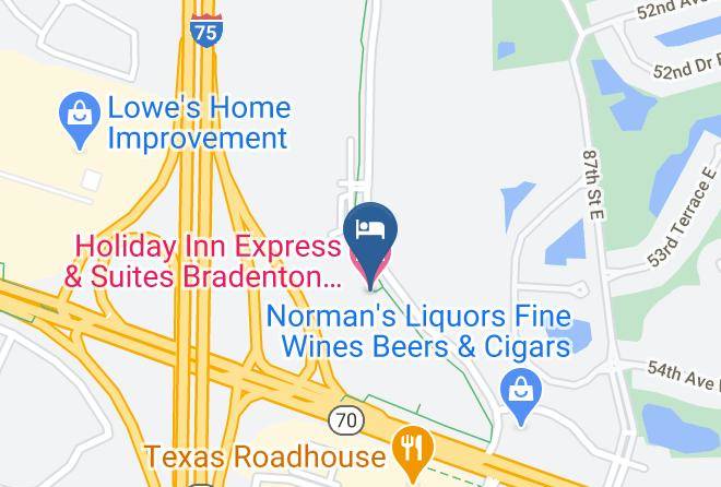 Manatee - Holiday Inn Express & Suites Bradenton East Lakewood Ranch Maps