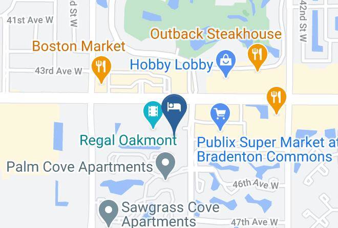 Manatee - Holiday Inn Express & Suites Bradenton West Maps