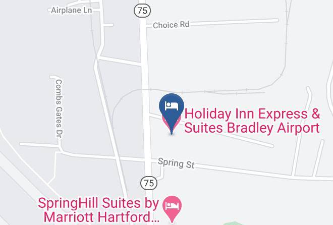 Hartford - Holiday Inn Express & Suites Bradley Airport Maps