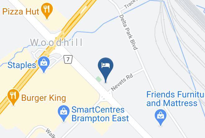 Holiday Inn Express & Suites Brampton Map