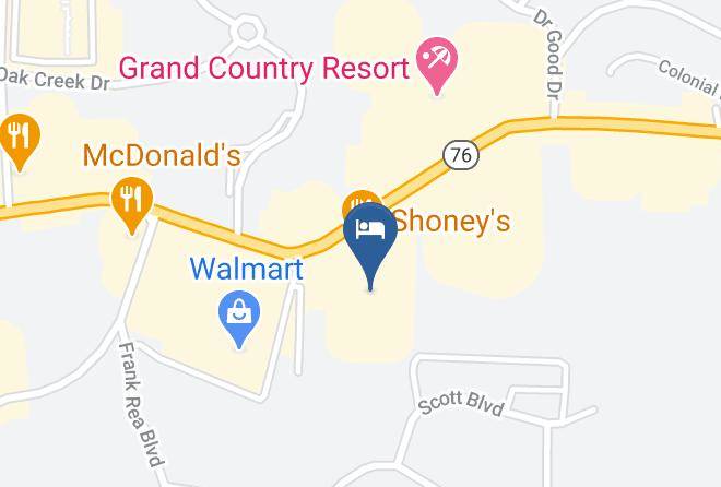 Taney - Holiday Inn Express & Suites Branson 76 Central Maps