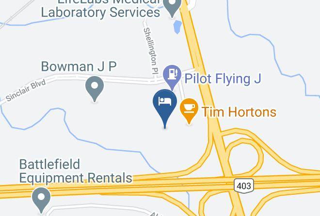 Brant - Holiday Inn Express & Suites Brantford Maps