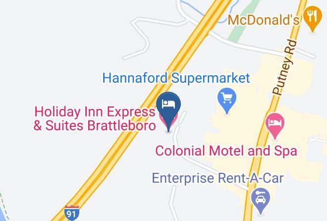 Windham - Holiday Inn Express & Suites Brattleboro Maps