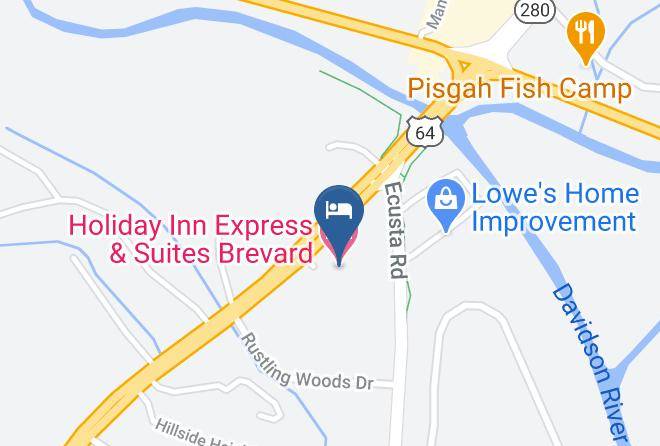 Transylvania - Holiday Inn Express & Suites Brevard Maps