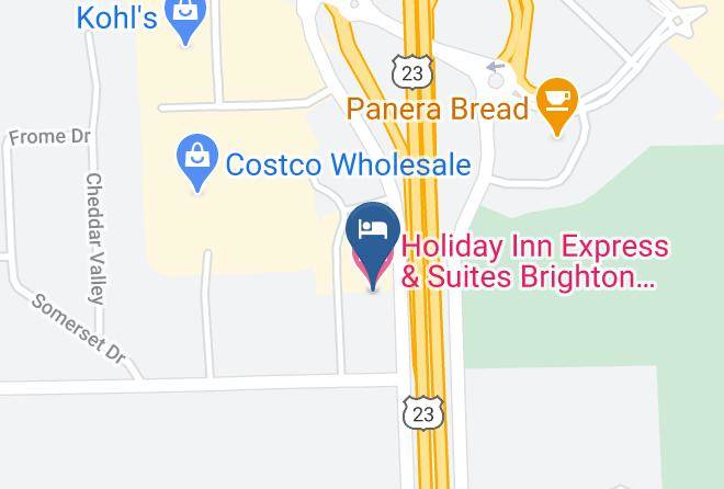 Livingston County - Holiday Inn Express & Suites Brighton South Us 23 Maps