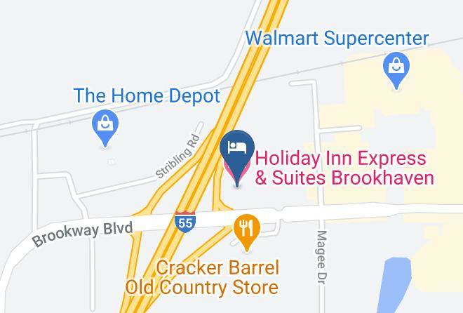 Lincoln - Holiday Inn Express & Suites Brookhaven Maps