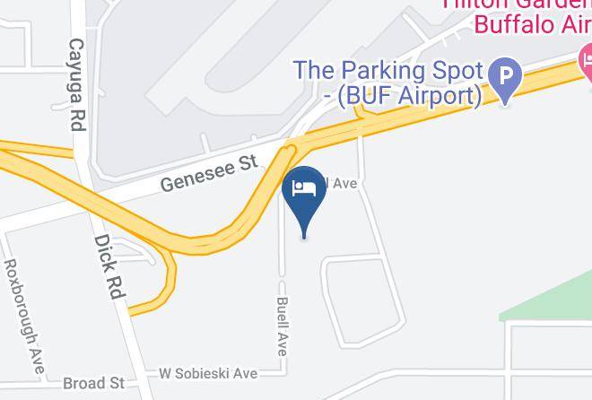 Erie - Holiday Inn Express & Suites Buffalo Airport Maps