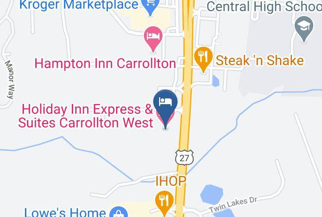 Carroll - Holiday Inn Express & Suites Carrollton West Maps