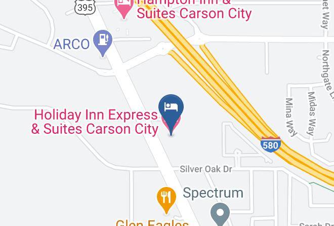 Carson City City - Holiday Inn Express & Suites Carson City Maps