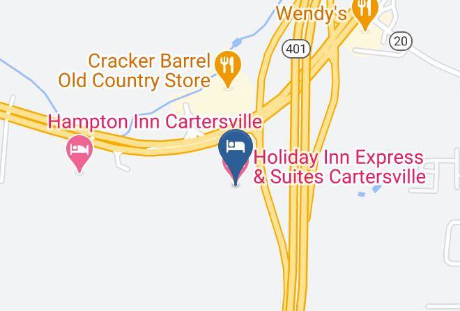 Bartow - Holiday Inn Express & Suites Cartersville Maps
