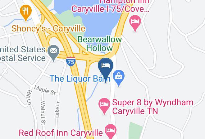 Campbell - Holiday Inn Express & Suites Caryville Maps