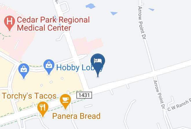 Williamson - Holiday Inn Express & Suites Cedar Park Maps