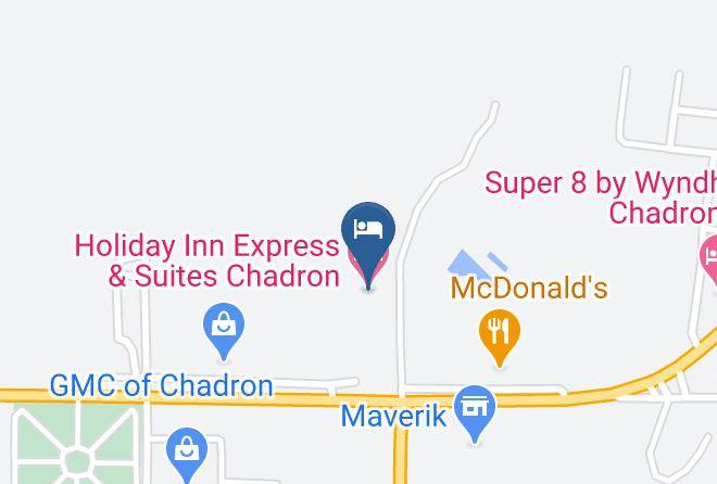 Dawes - Holiday Inn Express & Suites Chadron Maps