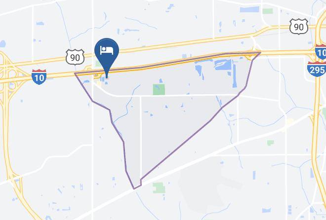 Holiday Inn Express & Suites Chaffee Jacksonville West Map
